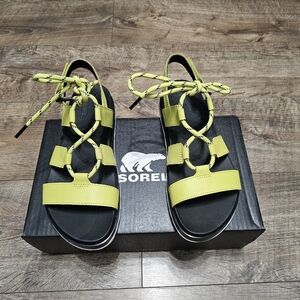 Sorel Roaming lace sandals women's size 8